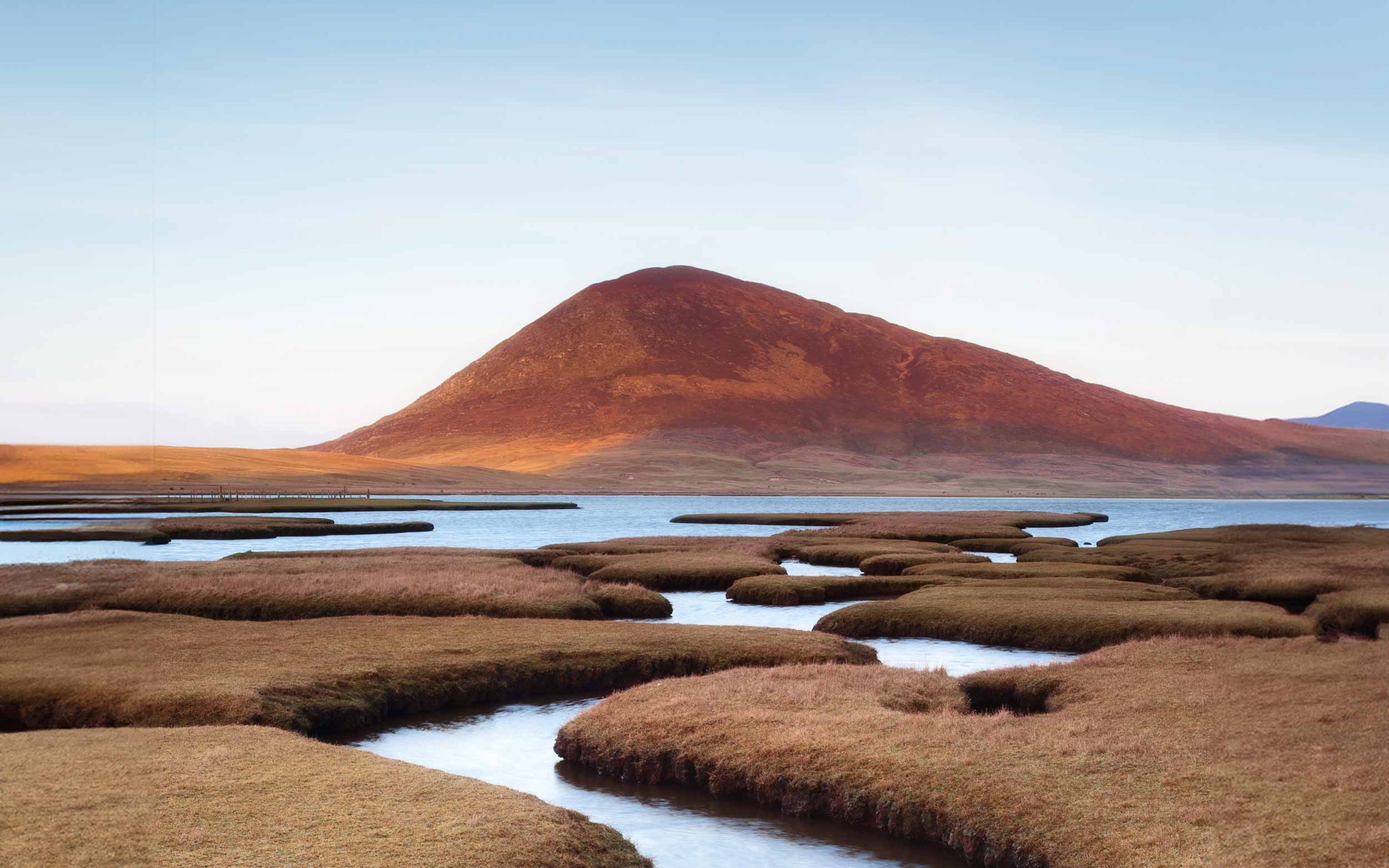 Rodel Saltmarsh on Isle of Harris, Outer Hebrides, Scotland, United Kingdom, Europe.