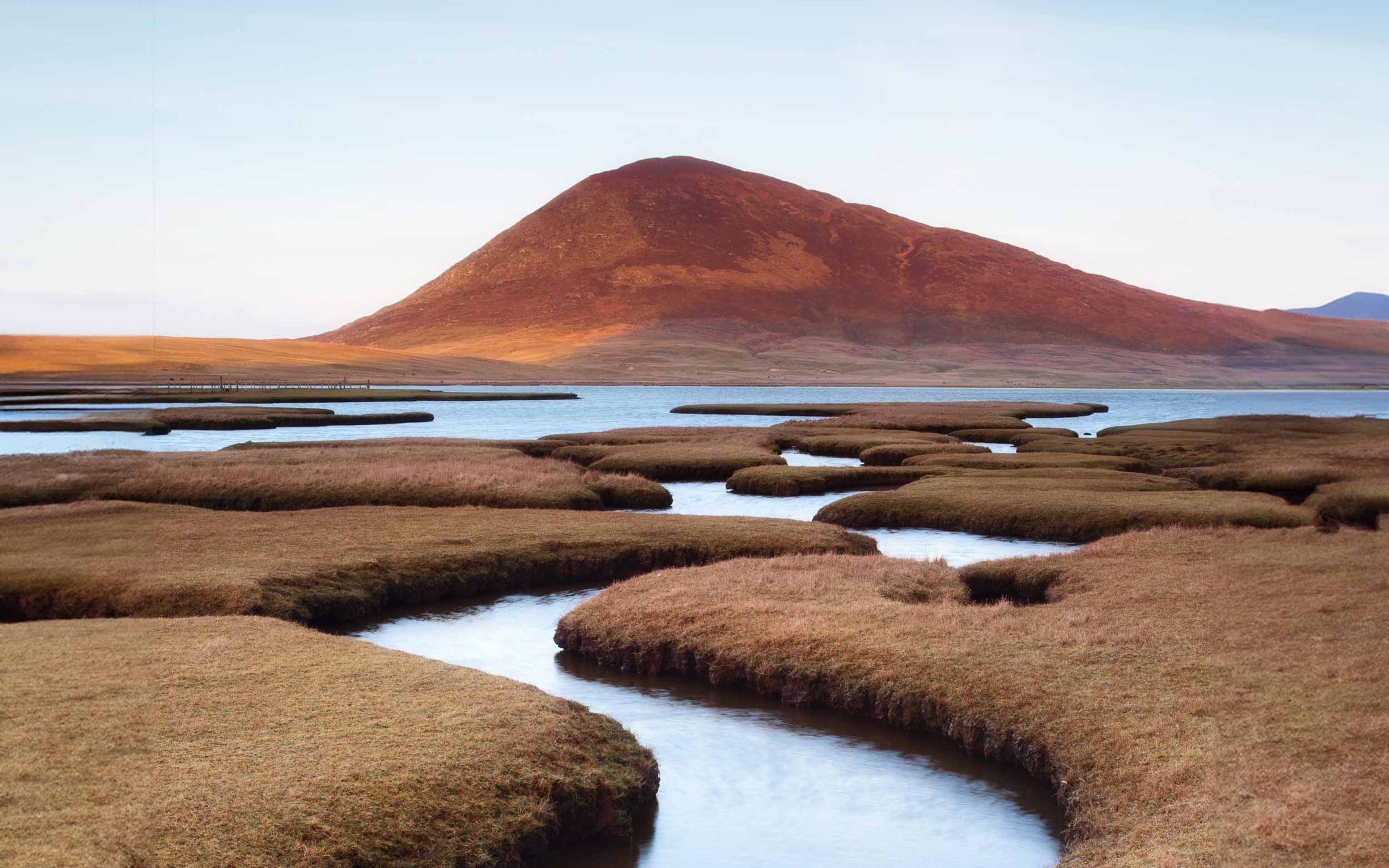 Rodel Saltmarsh on Isle of Harris, Outer Hebrides, Scotland, United Kingdom, Europe.