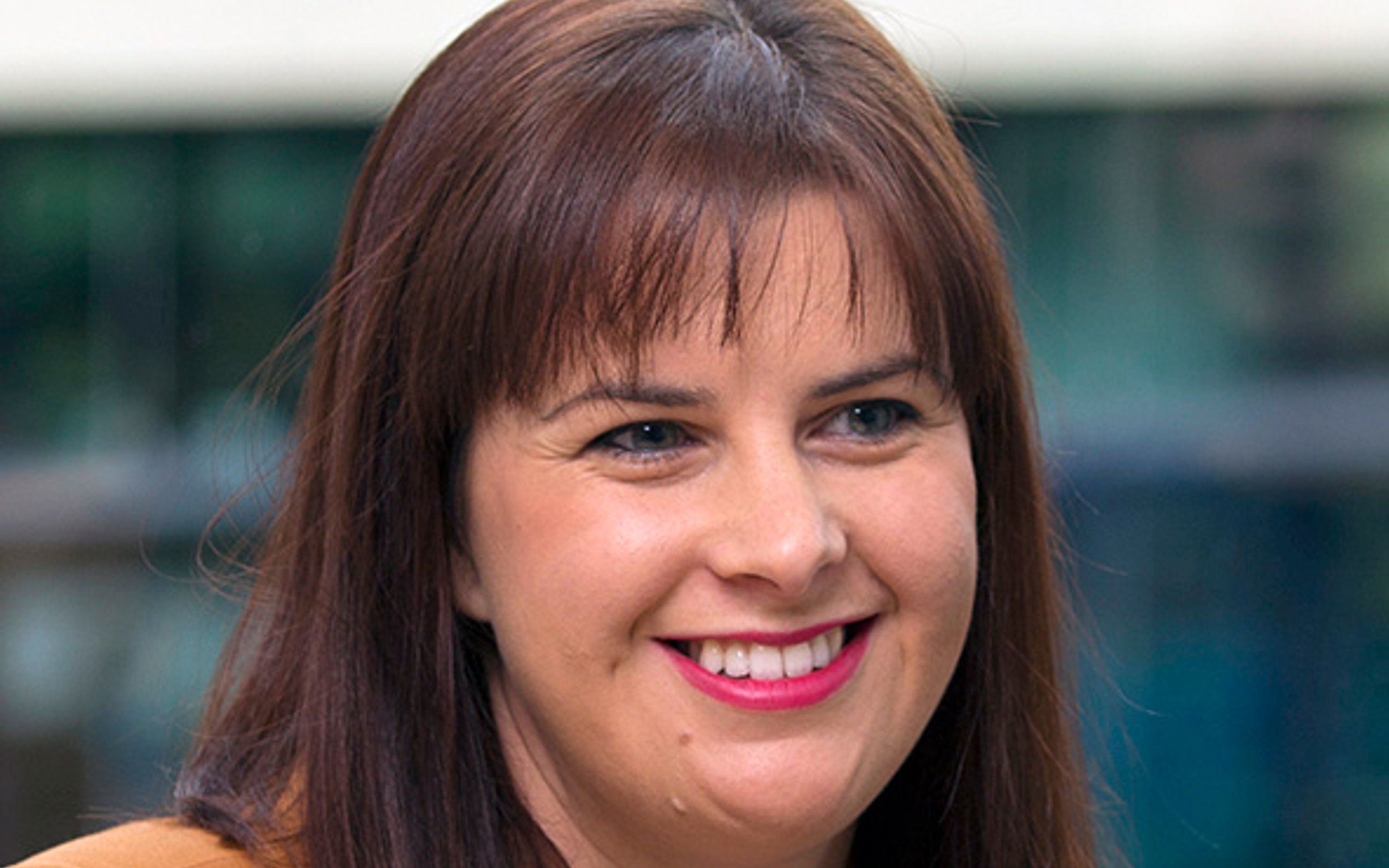 Alisa Buchanan in the Baillie Gifford office.