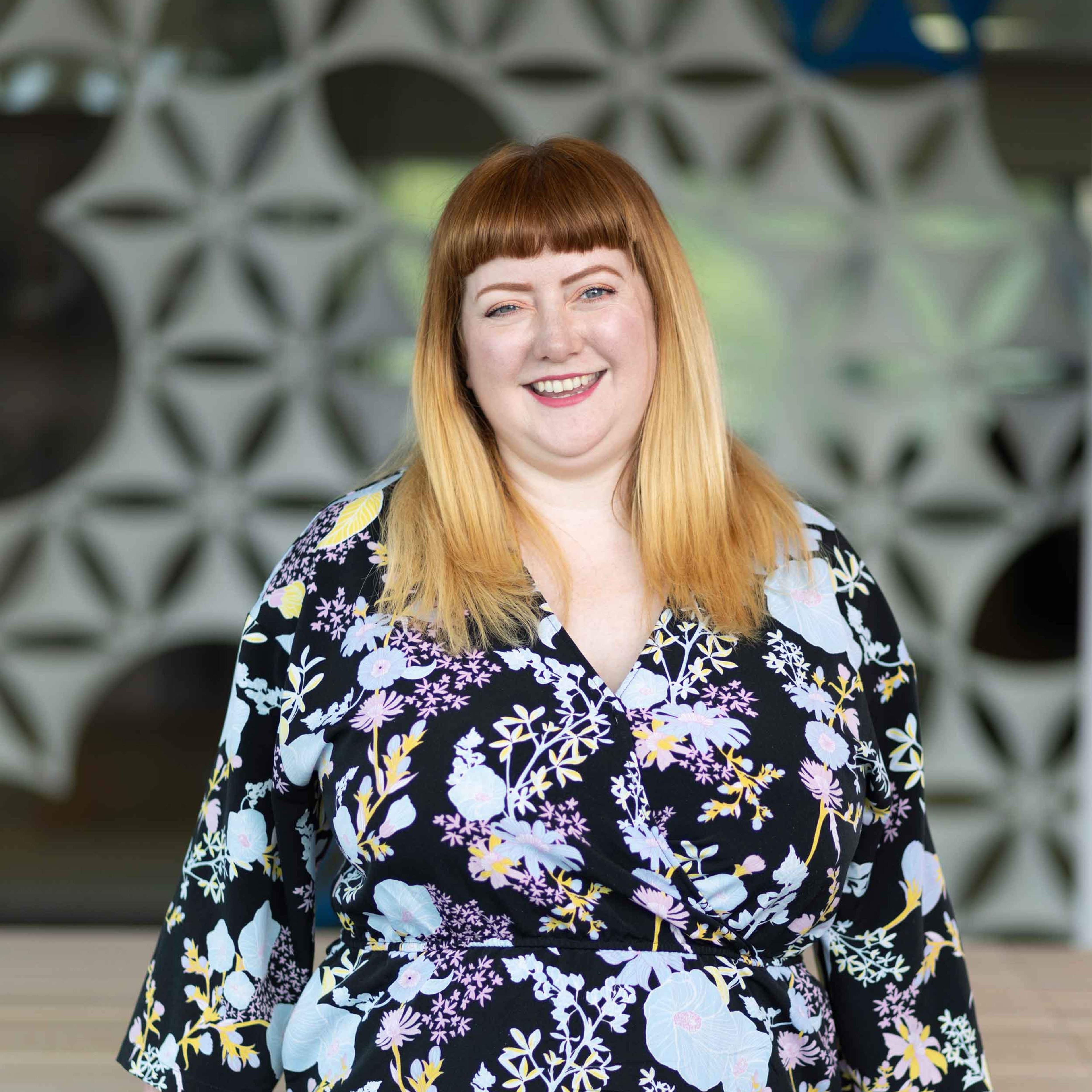 Juliet Tweedie in the Baillie Gifford office.